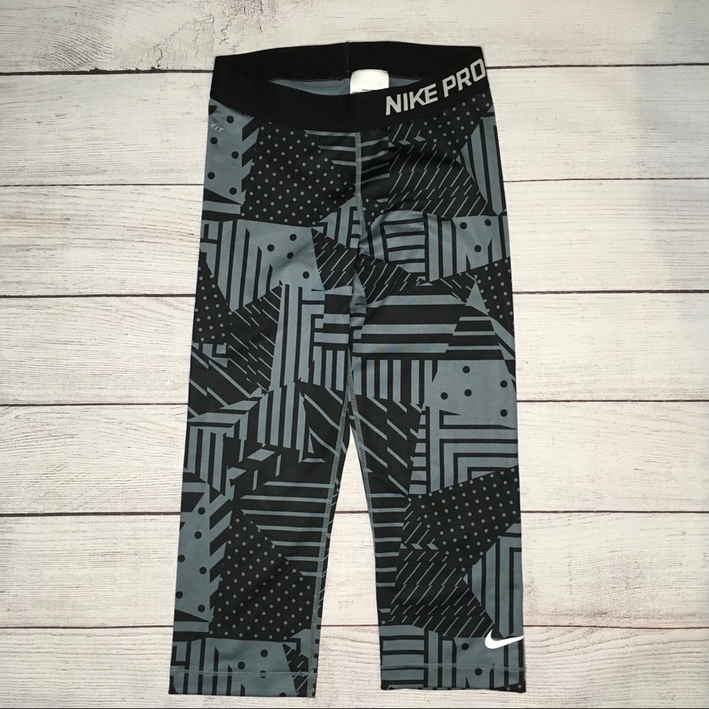 Nike Pro Dri-fit Patchwork compression capris